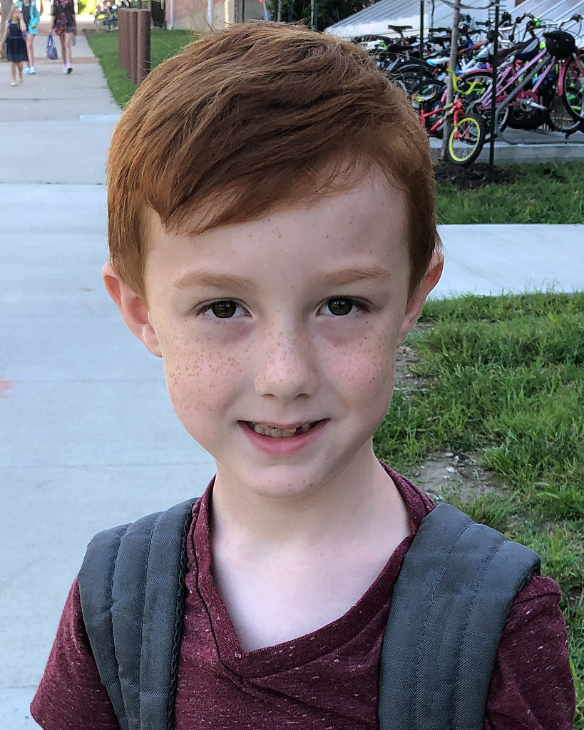 Atlas Porter, 6, Grant Elementary School, first grade